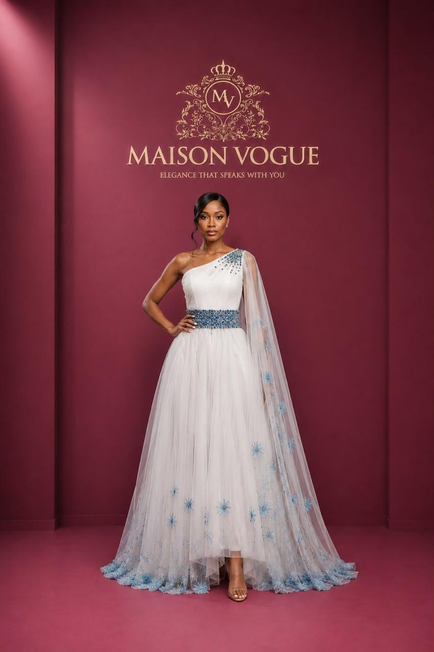 One shoulder Vouge Dress